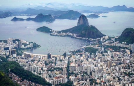 Rio de Janeiro vista dal Cristo Redentore Brasile